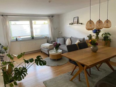 Helle 2-Zimmer Wohnung im EG mit Balkon in Augsburg-Pfersee