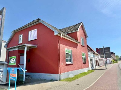 HORN IMMOBILIEN++ Neubrandenburg, Wohn- und Geschäftshaus in guter Lage, mit Keller und Stellplatz