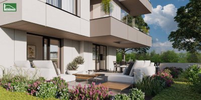 Exklusiv! Ihre eigene Neubau-Stadtvilla mit 3 Luxus-Wohnungen im Grünen! Garage!