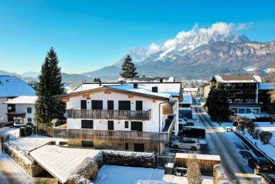 Leben mit Komfort &amp; Aussicht – Exklusive Wohnung in Pistennähe [Ski In / Ski Out]