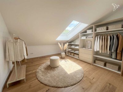 ÜBER DEN DÄCHERN DARMSTADTS � Sonnige 3 Zimmer Dachgeschoss-Wohnung mit Balkon!