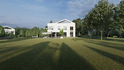 Luxuriöse 10-Zimmer-Villa mit Tiefgarage am Hochufer des Ammersees
