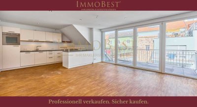 Stilvolle Maisonettewohnung auf zwei Ebenen – zentral & ruhig gelegen!