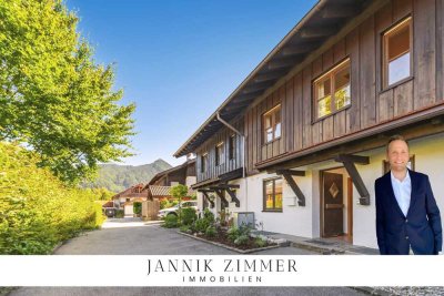 Raumwunder in Lenggries - Reihenmittelhaus in Split-Level-Bauweise für die ganze Familie