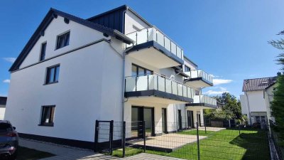 Luxus,Energieeffiziente Neubauwohnung mit großem Süd-West-Balkon und EBK,Egelsbach S-Bahn