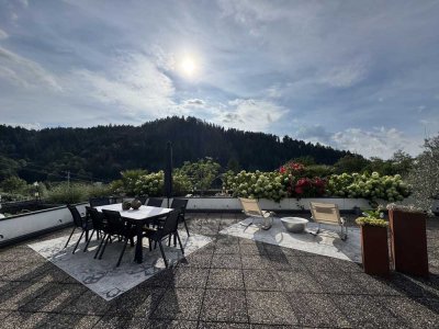 **RESERVIERT** - kernsanierte Terrassenwohnung in Gernsbach für Genießer