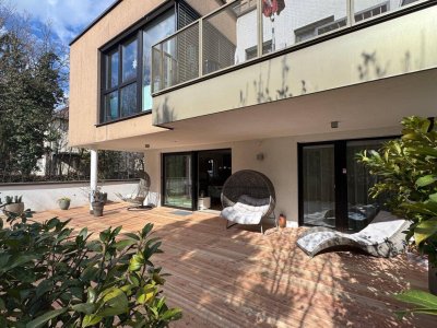 Wohnen zum Wohlfühlen | Exklusives 2 Zimmer-Zuhause in Salzburg Aigen | neuwertig, grün &amp; zentral mit Sonnenterrasse