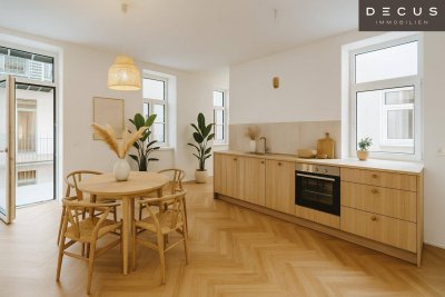 | STILVOLLE ARCHITEKTUR | 3. STOCK | GROSSER BALKON |