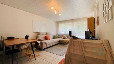 Gut geschnittene 2 Zimmer-Hochparterre-Wohnung in ruhiger Lage in KA-Waldstadt