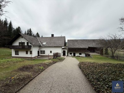 Ruhig gelegenes Wohnhaus mit modernem Zubau