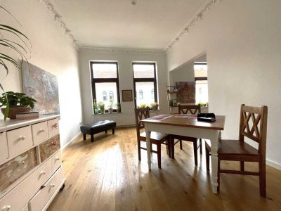 Helle Altbauwohnung mit 3,10 m Deckenhöhe und vielfältigen Gestaltungsmöglichkeiten