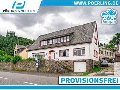 Modernisierte Dachgeschosswohnung mit neuem Bad, Balkon + Burgblick am Nürburgring – PROVISIONSFREI