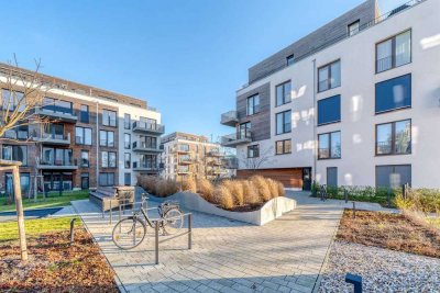 Familienwohnen im Grünen: 2 Bäder, großer Balkon und Dahmeblick