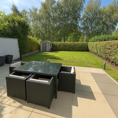 Hochwertige Doppelhaushälfte mit Garage und schönem Garten