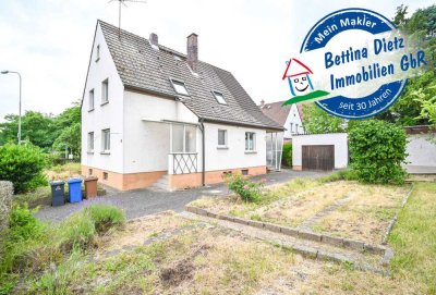 Gut geschnittenes 2-Familienhaus mit Garage, Carport, Garten und Keller!