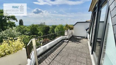 Stilvolle Maisonettewohnung mit tollem Weitblick in Wuppertals Höhenlagen!