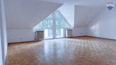 Großzügige Dach- 
geschosswohnung mit optimalem
Grundriss