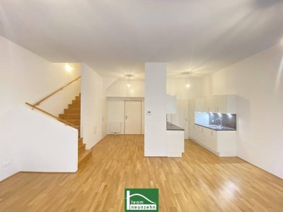 3-Zimmer-Maisonette mit Garten nahe S-Bahn Jedlersdorf, Straßenbahn 26 und SCN! Einbauküche inkludiert - Ab August 2025