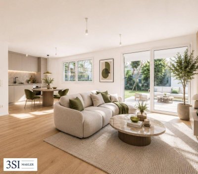 Moderner 2-Zimmer Erstbezug mit Garten in toller Lage!
