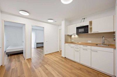 Moderne 3-Zimmer Neubauwohnung mit Blick ins Grüne