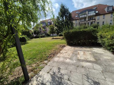 Gemütliche Wohnung mit Gartenanteil