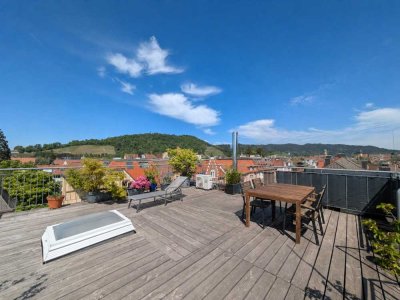 Wohnung mit Rooftop-Terrasse in Bestlage