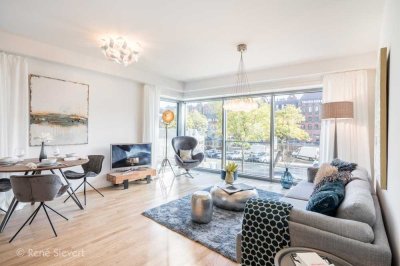 3 Zimmer- im 6. OG mit freiem Blick auf die Speicherstadt // Aufzug // Wohnung auf der Spiegelinsel