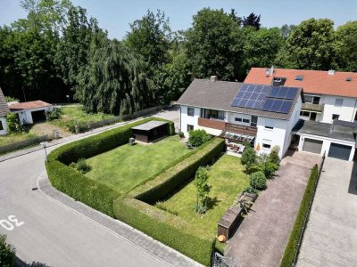 Doppelhaushälfte mit Potenzial in Bestlage am Isarhochufer von Ismaning – Seltene Gelegenheit!