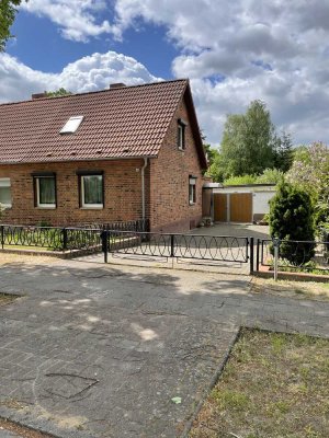 Doppelhaushälfte zentral in Parchim in einer Sackgasse