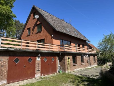 Teilsanierungsbedürftiges Einfamilienhaus mit richtig viel Platz in Neu Darchau OT Katemin