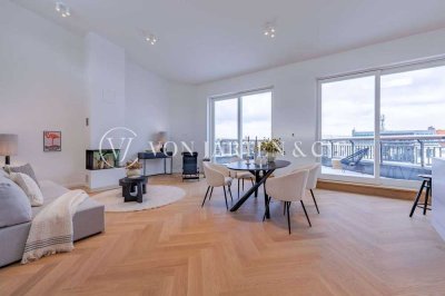 Stilvolle Eleganz und Panoramablick - Einzigartiges Penthouse über den Dächern der Hansestadt!
