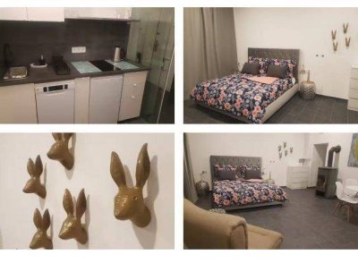 Neuwertiges, saniertes Studio, branchenfrei – als Atelier, Boutique, Büro, Airbnb oder nach einfacher Umwidmung als Wohnung nutzbar, ruhig gelegen