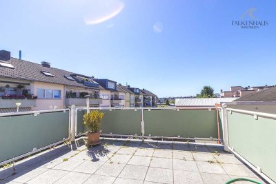Sonnenverwöhnte und zentral gelegene
Wohnung mit Traumterrasse