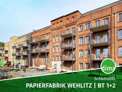 ERSTBEZUG sanierte Papierfabrik | kompakte Wohnung mit Balkon, Bad mit Dusche, AR, Stellplatz u.v.m.