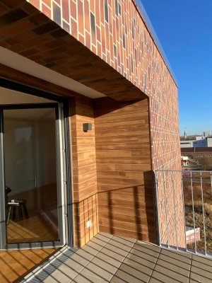 Erstbezug: Moderne 2-Zimmer-Wohnung mit Loggia im 4. OG