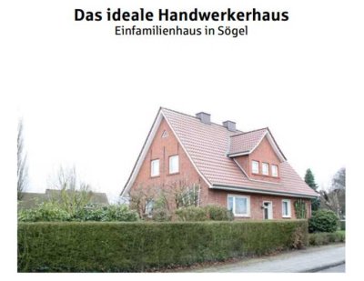 Preiswertes, gepflegtes 5-Raum-Einfamilienhaus in Sögel (provisionsfrei)