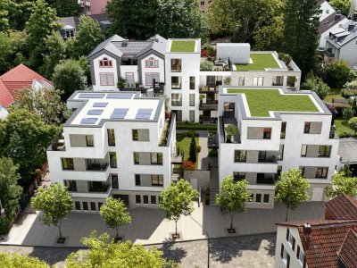 Exklusive Vier-Zimmer Erdgeschoss-Wohnung mit Garten