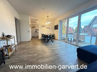 Wohnen im Ortskern von Borken-Weseke Moderne 3-Zimmer-Wohnung im 1. Obergeschoss mit Balkon