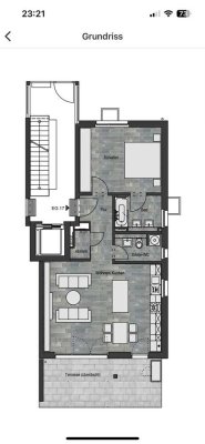 Moderne 2-Zimmer-Wohnung mit Garten & hochwertiger Einbauküche