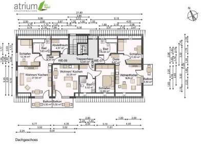 Neubau!WBS Pflicht! Barrierefreie Seniorenwohnung (60+) mit Aufzug & Balkon | WBS
