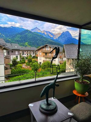 Alpines, stylisches Penthouse,  luxuriöse Ausstattung und möbliert, 2 Balkone, 2 TG Stellplätze