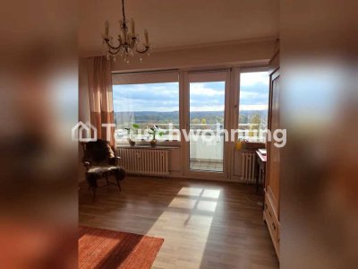 Tauschwohnung: Helle Wohnung mit Weitblick und 2 Balkonen