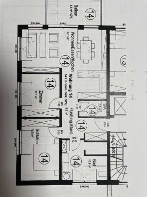Erstbezug 3-Zimmer-Wohnung mit gehobener Ausstattung in Wertingen