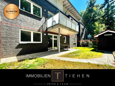 Neuwertige 3-Zimmer-Erdgeschosswohnung mit Einbauküche und Garten in  Esterfeld zu mieten!
