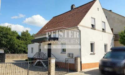 Sanierungsbedürftiges Wohnhaus mit Potential in Hallstadt - Verkauf im Angebotsverfahren