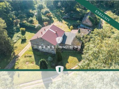 KENSINGTON - Exklusiv - 
Geräumiges Landhaus mit viel Entwicklungspotenzial auf 1,2 Hektar!