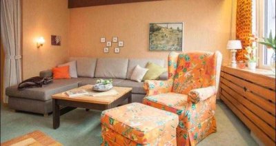 Stilvolle, geräumige und vollständig renovierte 1-Zimmer-Wohnung mit Balkon und EBK in Winterberg