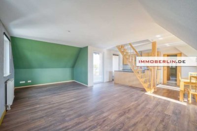 IMMOBERLIN.DE - Exzellente Dachgeschosswohnung mit Westterrasse & Minigarten