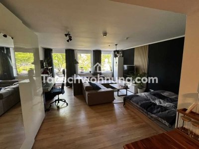 Tauschwohnung: 1-Zimmer Wohnung mit Terrasse und Tiefgaragenstellplatz
