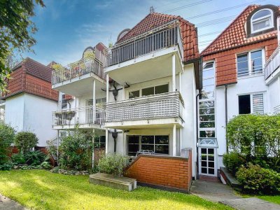 Helle 2-Zimmer-Wohnung mit Terrasse in Hamburg | befristete